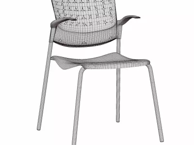 Guest Chair Free 3D model