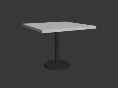 Zenith Table Square Free 3D model