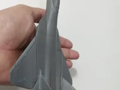 STL FILES OF SCALE MODEL SUKHOI SU-57 FELON Scale 1-100 3D print model