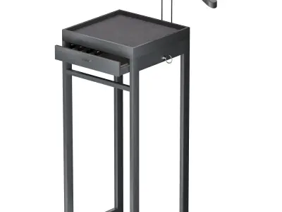 Valet Stand 3D model 3D model