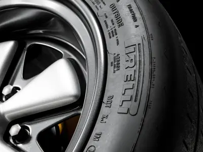 Pirelli P7 Corsa classic 305 35 R15 3D model