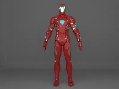 IronMan Mark 46 Free 3D model