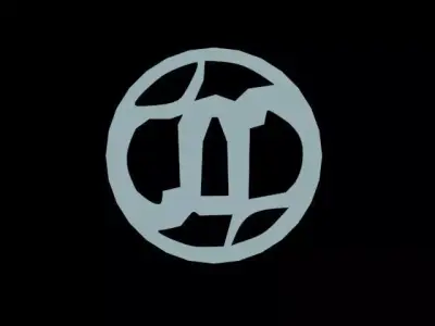 tsuba ii logo Free low-poly 3D model