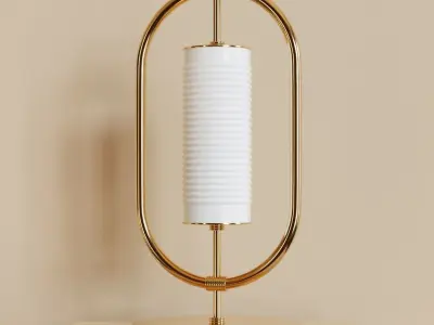 Table Lamp Yves Free 3D model