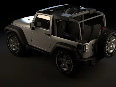 Suzuki SJ 410 3D model