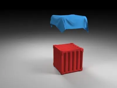 Drop for Game Low-poly 3D model