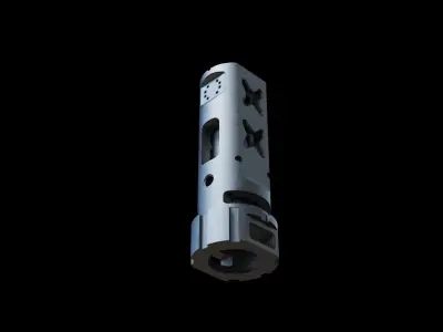 muzzle brake vgr 3D model