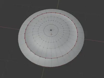 HopliteShield metal shield with blood Free low-poly 3D model