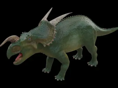 Einiosaurus Dinosaur Low-poly 3D model