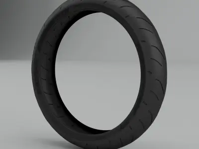 Bridgestone Battlax s20 Low-poly 3D model