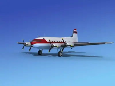 Boeing B307 Stratoliner Corporate 2 3D model