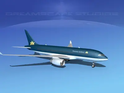 Boeing 787-8 Vietnam Airlines 3D model