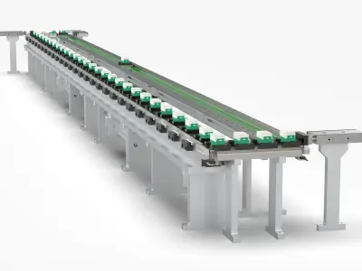 Fixed Distance Pipeline 3D model