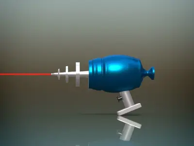 Alien Ray gun 3D model