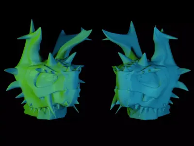 Dragon Head 3D model