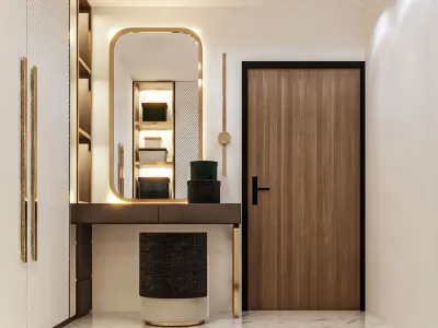 Dressing Room modern02 Free 3D model
