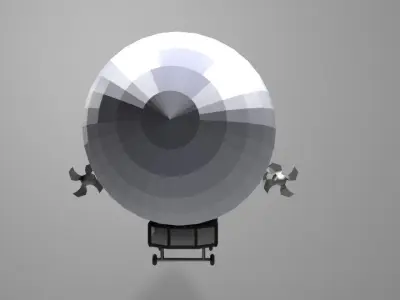Zeppelin - Classic 3D model