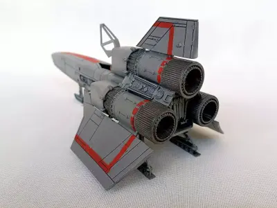Colonial Viper Mk  I 3D print model
