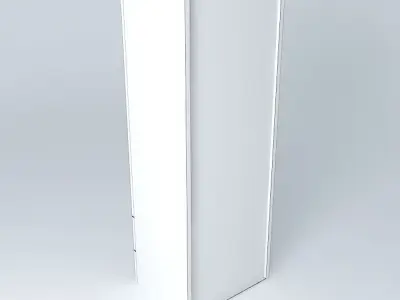 W1D2D cabinet Free 3D model