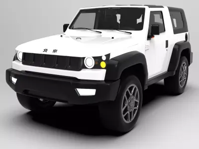 BAIC BJ40 Free 3D model
