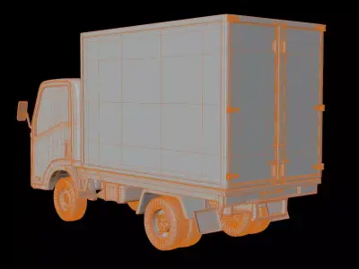 Nissan Atlas Cargo Truck 3D model