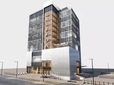 Office buildings Contemporary 3D model