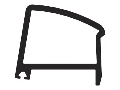 Aluminum Extruded Cross Bar MOD AL-049ap Low-poly 3D model