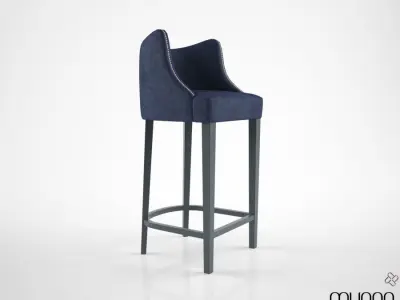 Munna Becomes Me Barstool 3D model