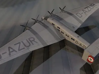 Junkers G-38 3D model