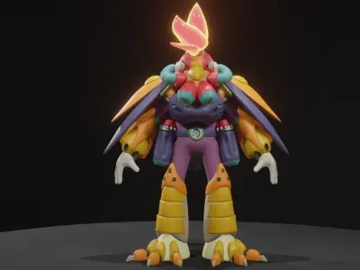 Burn Rooster 3D model