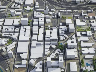 Syracuse Low-poly 3D model