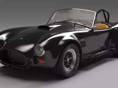 Racing Shelby Cobra 1965 3D model