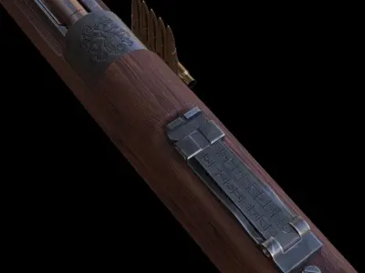 VZ24 Rifle Low-poly 3D model