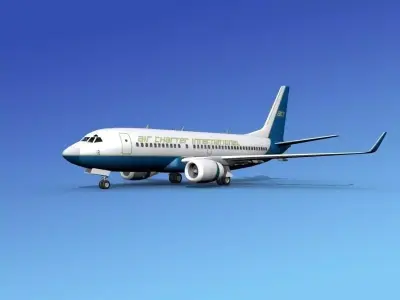 Boeing 737-700ER Air Charter Intl 3D model