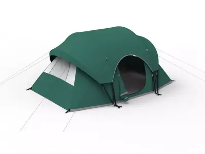 DanCoom  Camping Tent 3D model