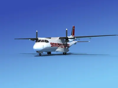 Casa CN-235 Simmons Cargo 3D model