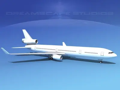 McDonnell Douglas MD-11 LP SS 3D model