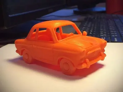Pony Toy Car Free 3D print model