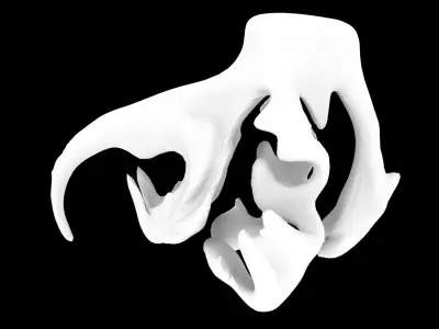 Fantasy Skull Free 3D model