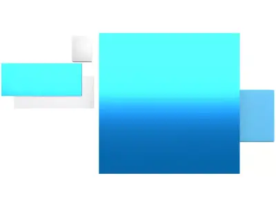 Internet and Computer 3D Icon Set Low-poly 3D model
