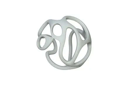SciFi Cube Object No 32127 Low Poly Shape Texture