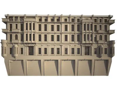 Historical Classic Building 3D model