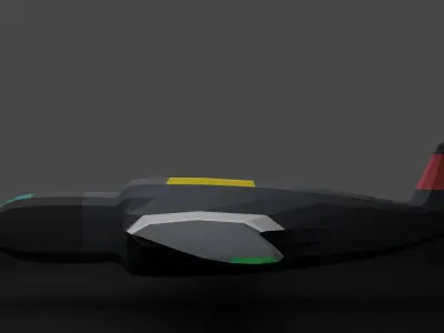 Skyward Majesty The Elevation of 3D Aircraft Excellence 3D model