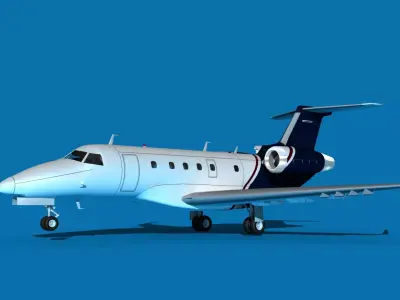 Embraer Praetor 500 V11 3D model