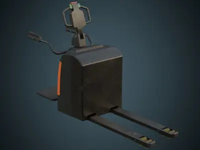 Rider Stacker 1B Low-poly 3D model