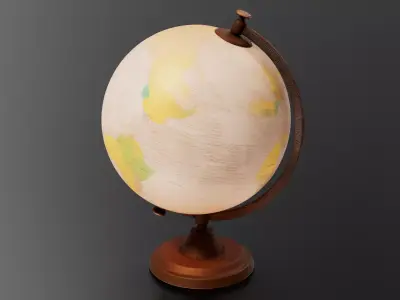 desk globe 06 3D print model