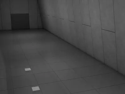 Sci Fi Interior 3D model 91