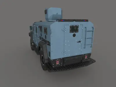 Roshel Senator ERV Low-poly 3D model