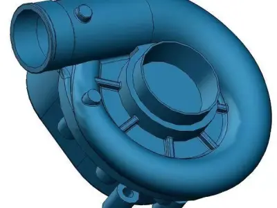 Vortec Blower Free 3D model