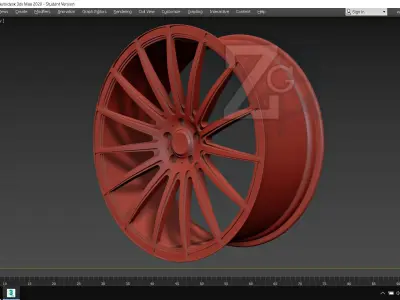 Asanti Label ABL Polaris 14 Free low-poly 3D model